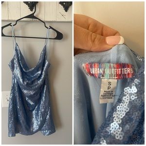 Urban Outfitters blue dress